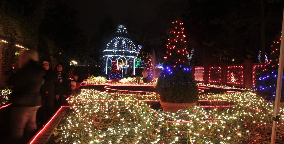 Park and Tilford Gardens Hi-Light Festival North Vancouver