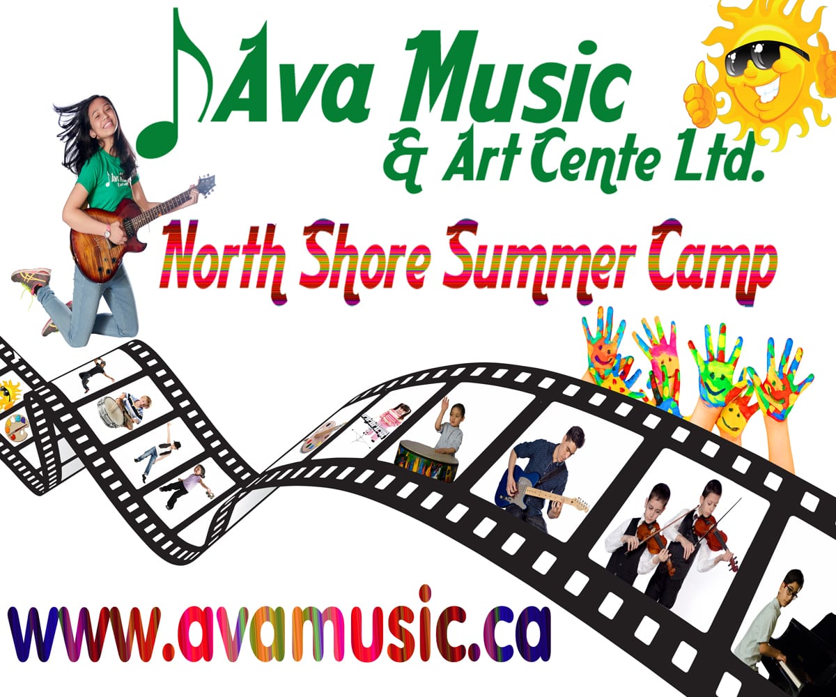 Music, Dance, Art and Film Summer Camp at Ava Music North Vancouver