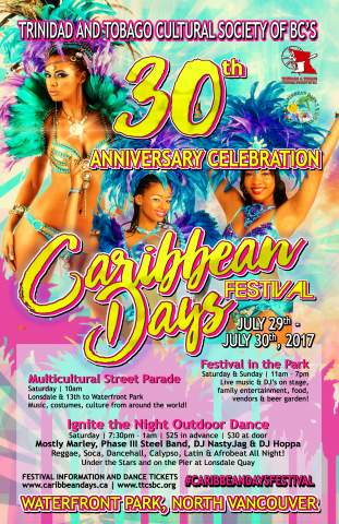 Caribbean Days Festival at Waterfront Park North Vancouver