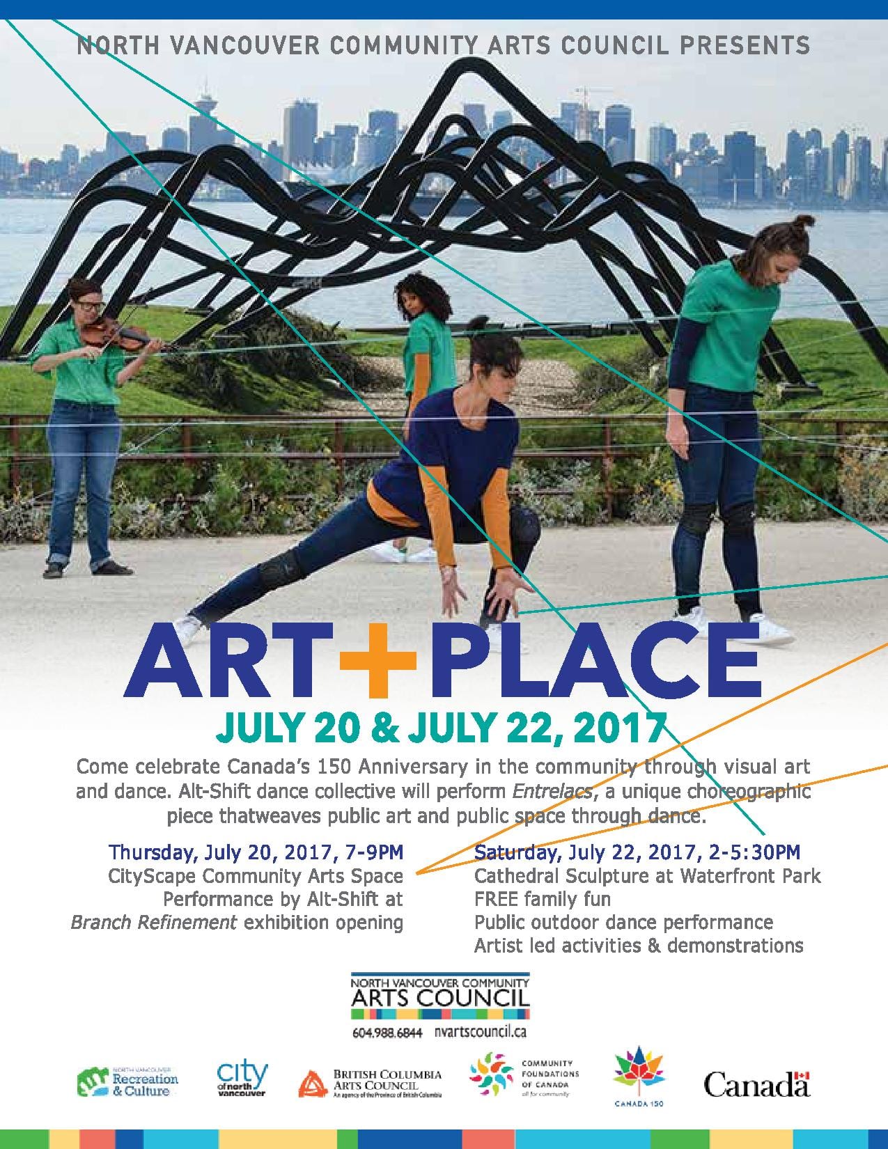 ART + PLACE at Waterfront Park North Vancouver