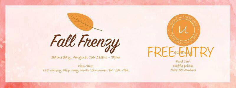 Fall Frenzy Market at The Shipyards North Vancouver