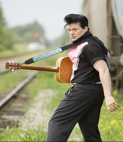 Summerfest 2017: Steve Elliott as ElvisPresley at the Lonsdale Quay Market