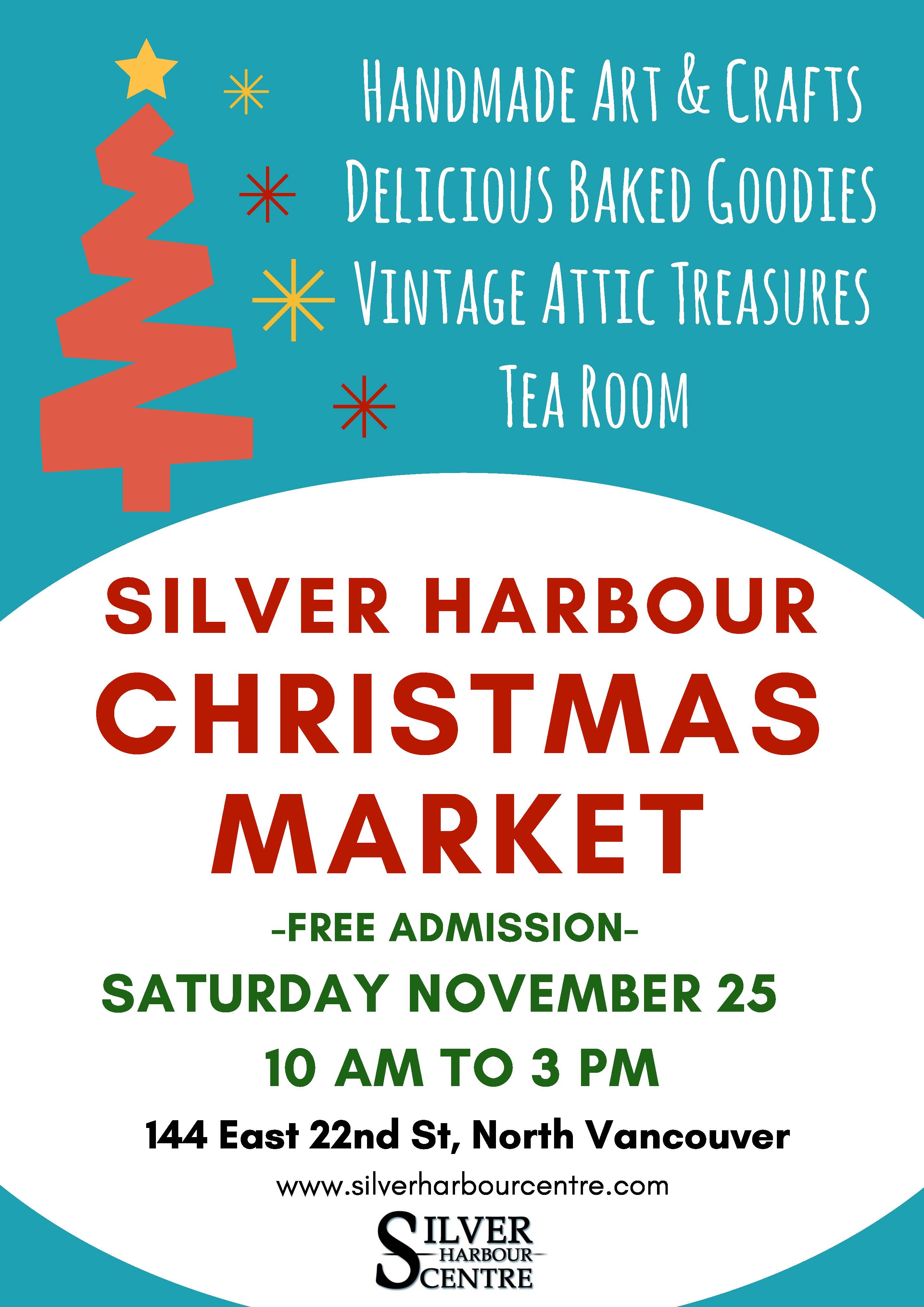 Silver Harbour Christmas Market at the Silver Harbour Seniors’ Activity Centre North Vancouver