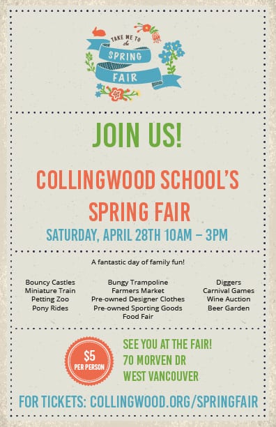 Collingwood School Spring Fair