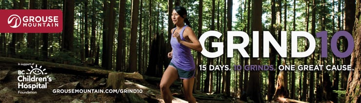 Grind 10 – 2018 at Grouse Mountain North Vancouver