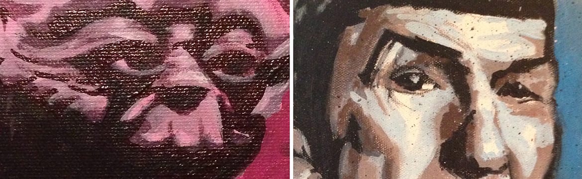 Pop Art Portraits Workshop at Maplewood House North Vancouver