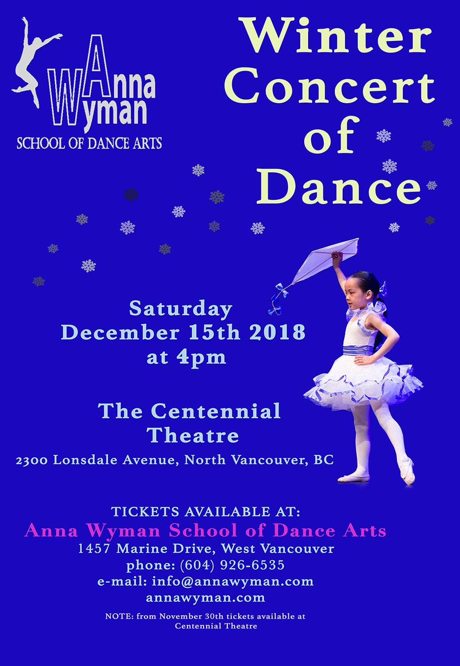 Winter Concert of Dance