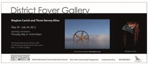 Meghan Carich & Thom Harvey Kline at the District Foyer Gallery
