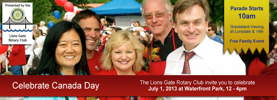 Canada Day in North Vancouver