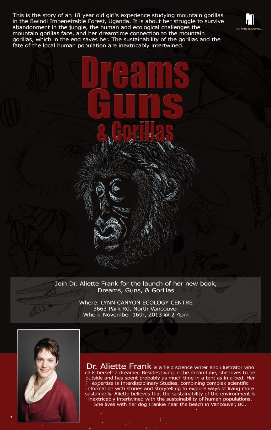 Dreams, Guns, & Gorillas Vancouver Book Launch