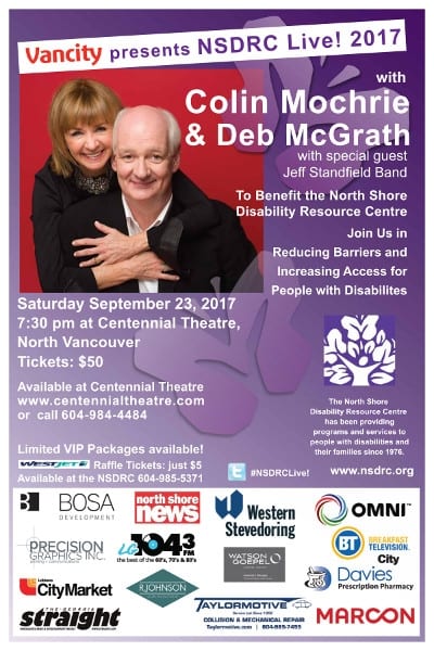 An Evening with Colin Mochrie & Deb McGrath at the Centennial Theatre North Vancouver