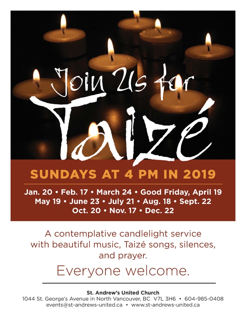 Taizea Contemplative Service