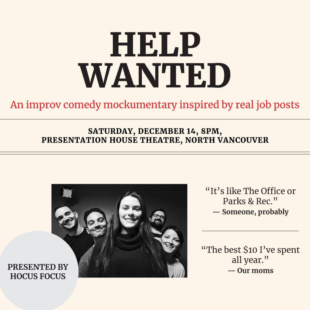 Help Wanted – An Improv Comedy Mockumentary